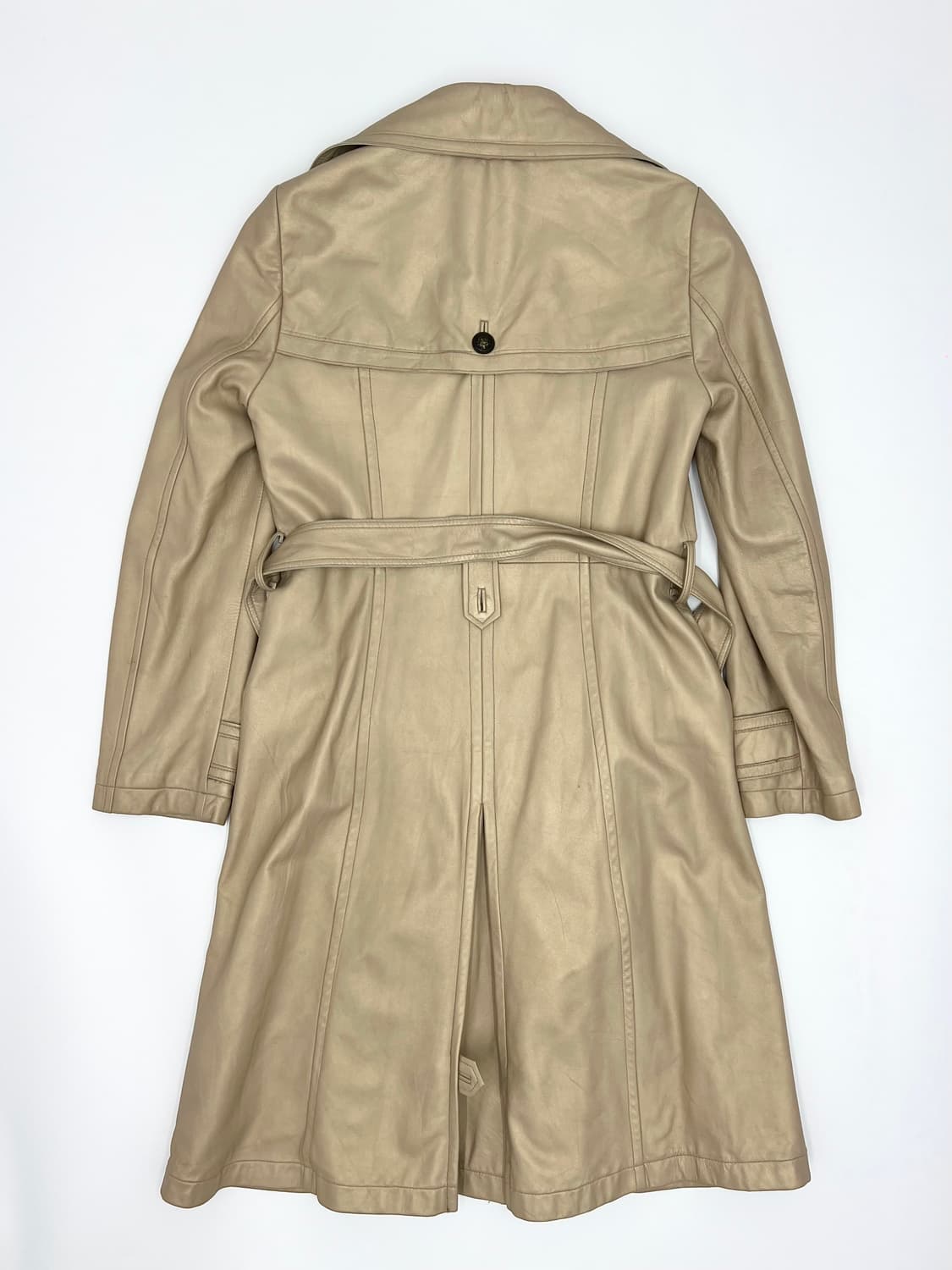 빈티지 램스킨 롱 레더자켓 상품이미지3