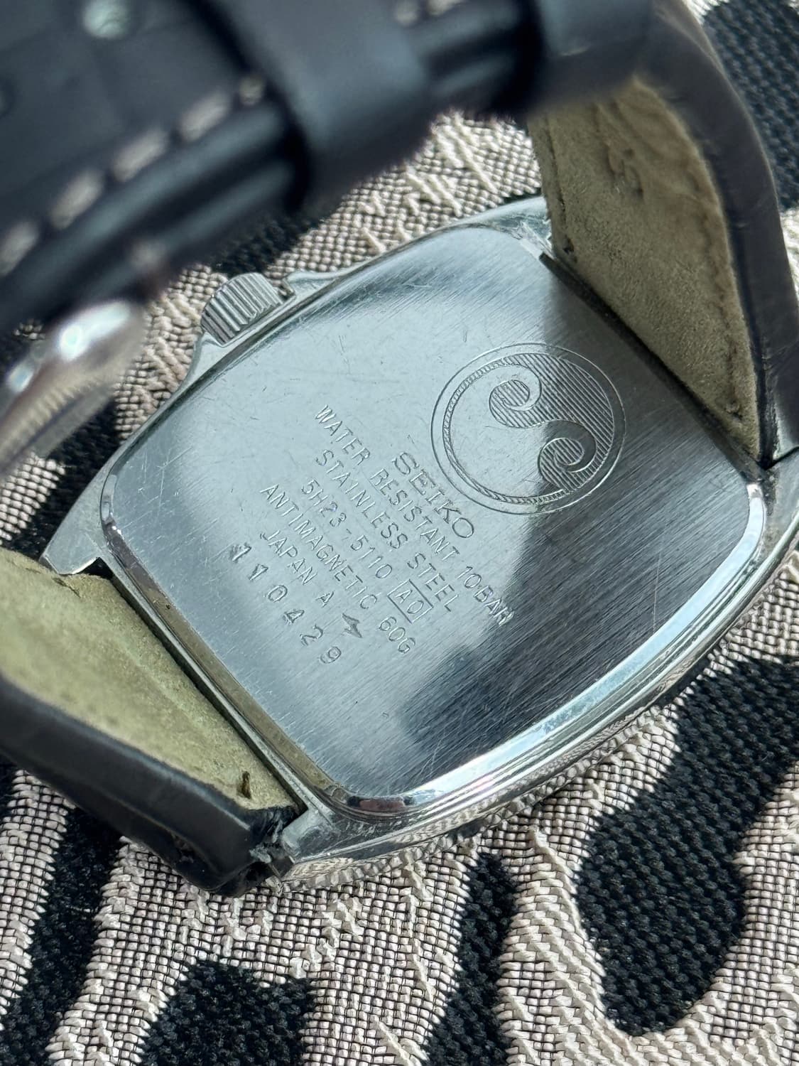 80s 빈티지 세이코 크로노스 스퀘어 상품이미지8