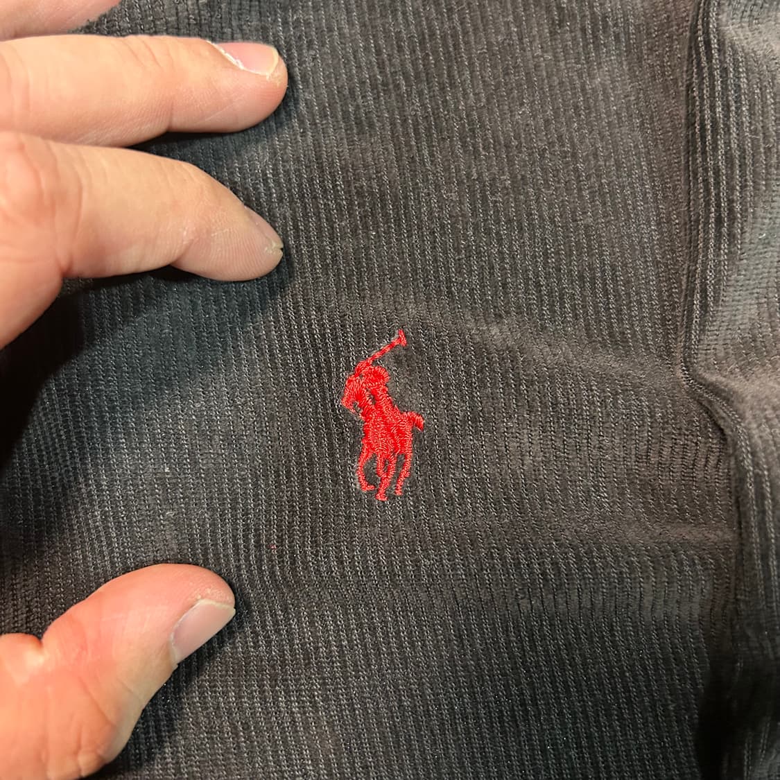 [L] 90s 폴로 코듀로이 셔츠 상품이미지2