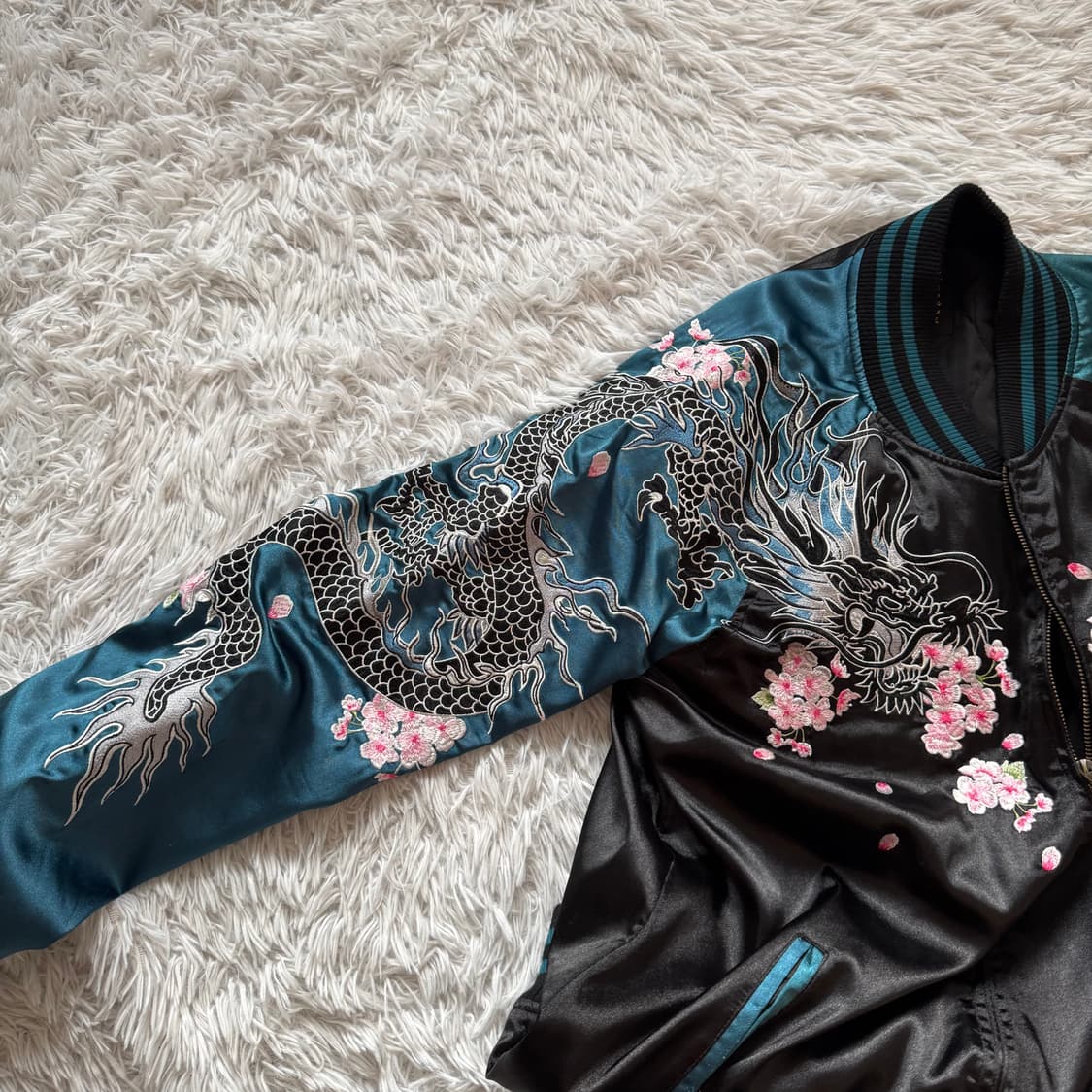 ROGUE 일본빈티지오리엔탈 스카잔 빈티지스카잔 오리엔탈자켓 xl 105 상품이미지6