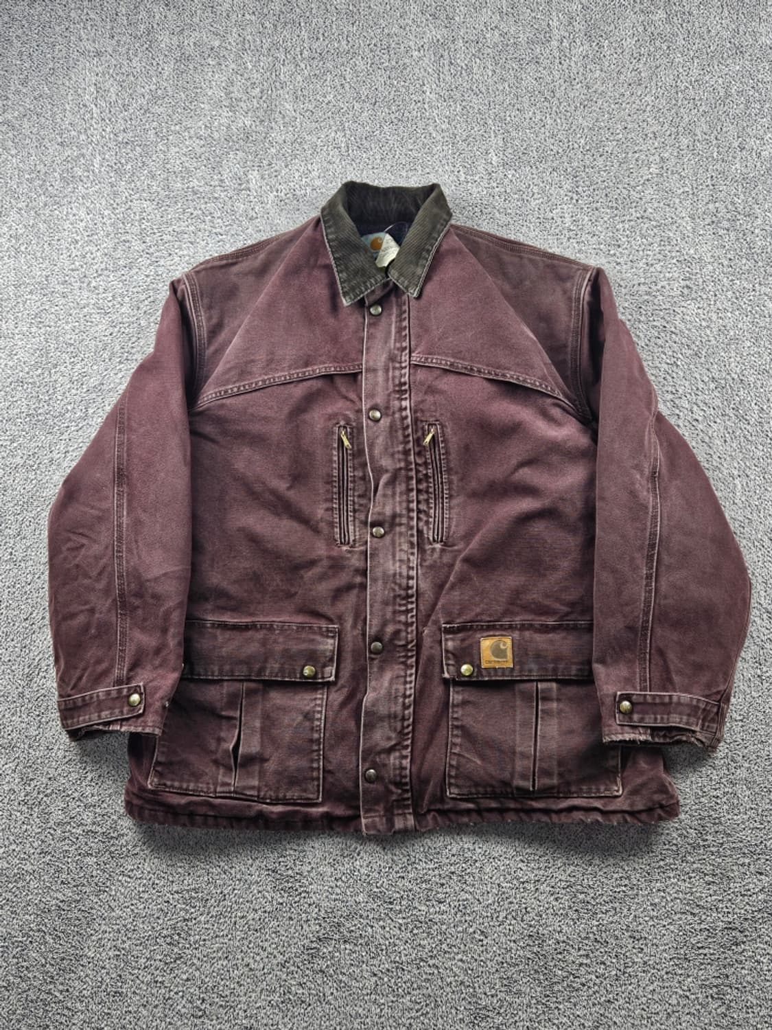 90's USA 칼하트 C10 덕캔버스 초어 자켓 (XL) / 11172 상품이미지2