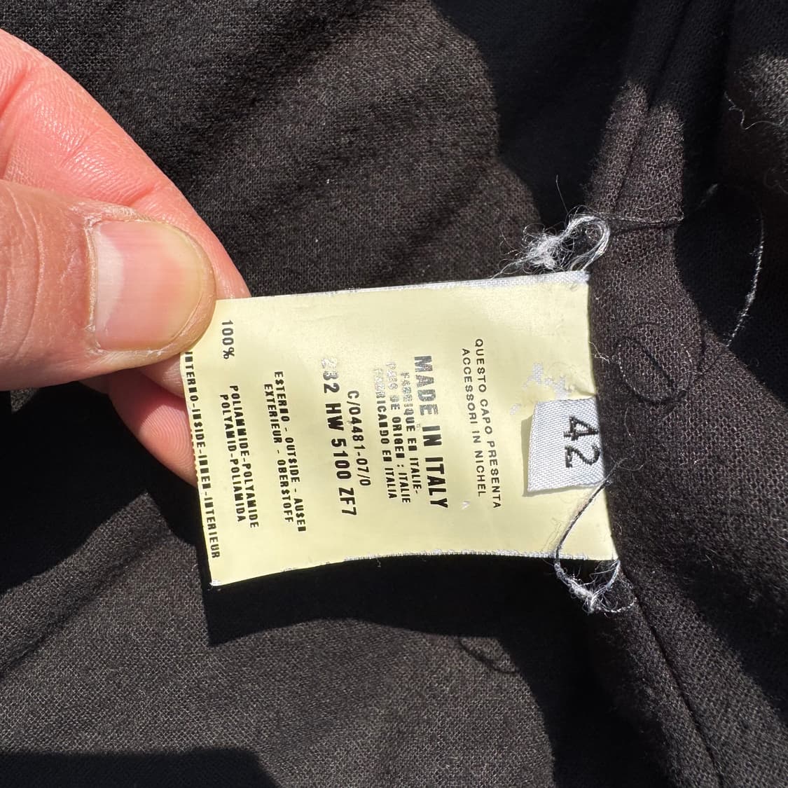 [M] 00s Helmut Lang 헬무트랭 나일론 봄버 자켓 상품이미지7