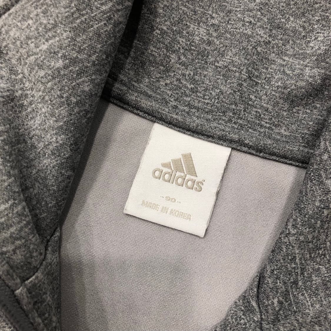 아디다스 그레이 민트 져지 트랙 자켓 상품이미지4