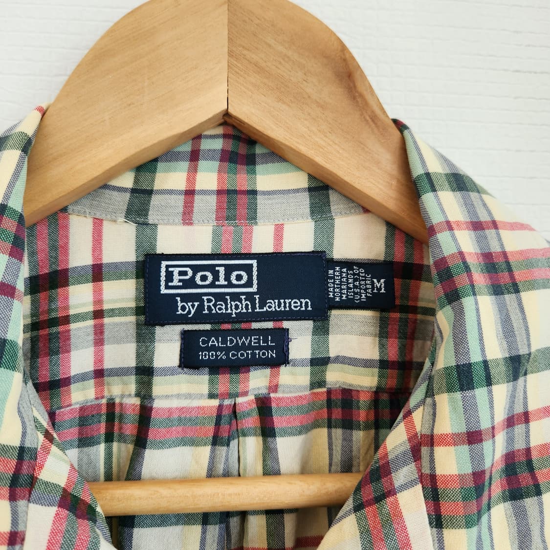 90s 폴로 랄프로렌 콜드웰 룹카라 셔츠(USAmade) 상품이미지7