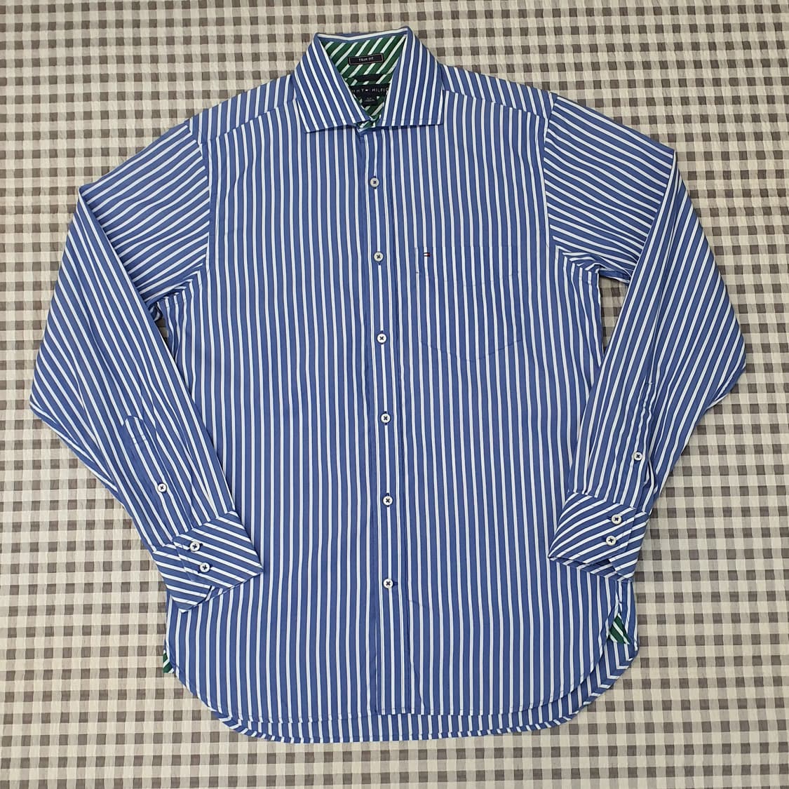 타미힐피거 스트라이프 긴소매 셔츠 남자95 상품이미지1