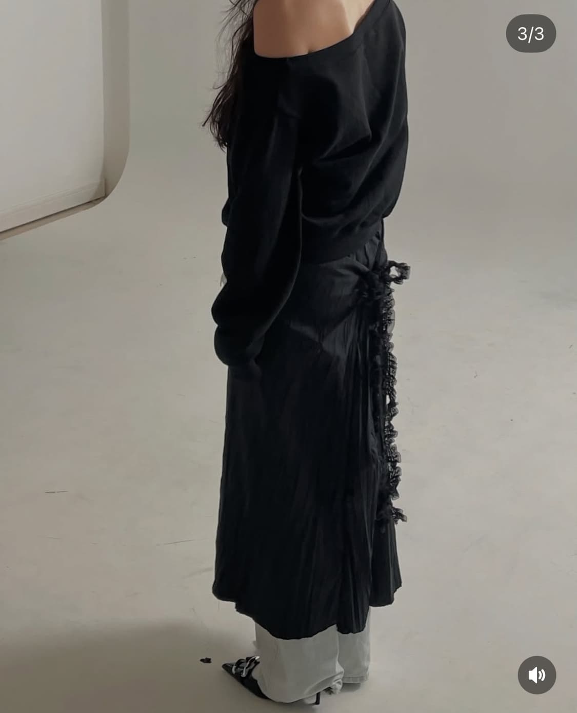 언헤이 eonhey 랩스커트 상품이미지2