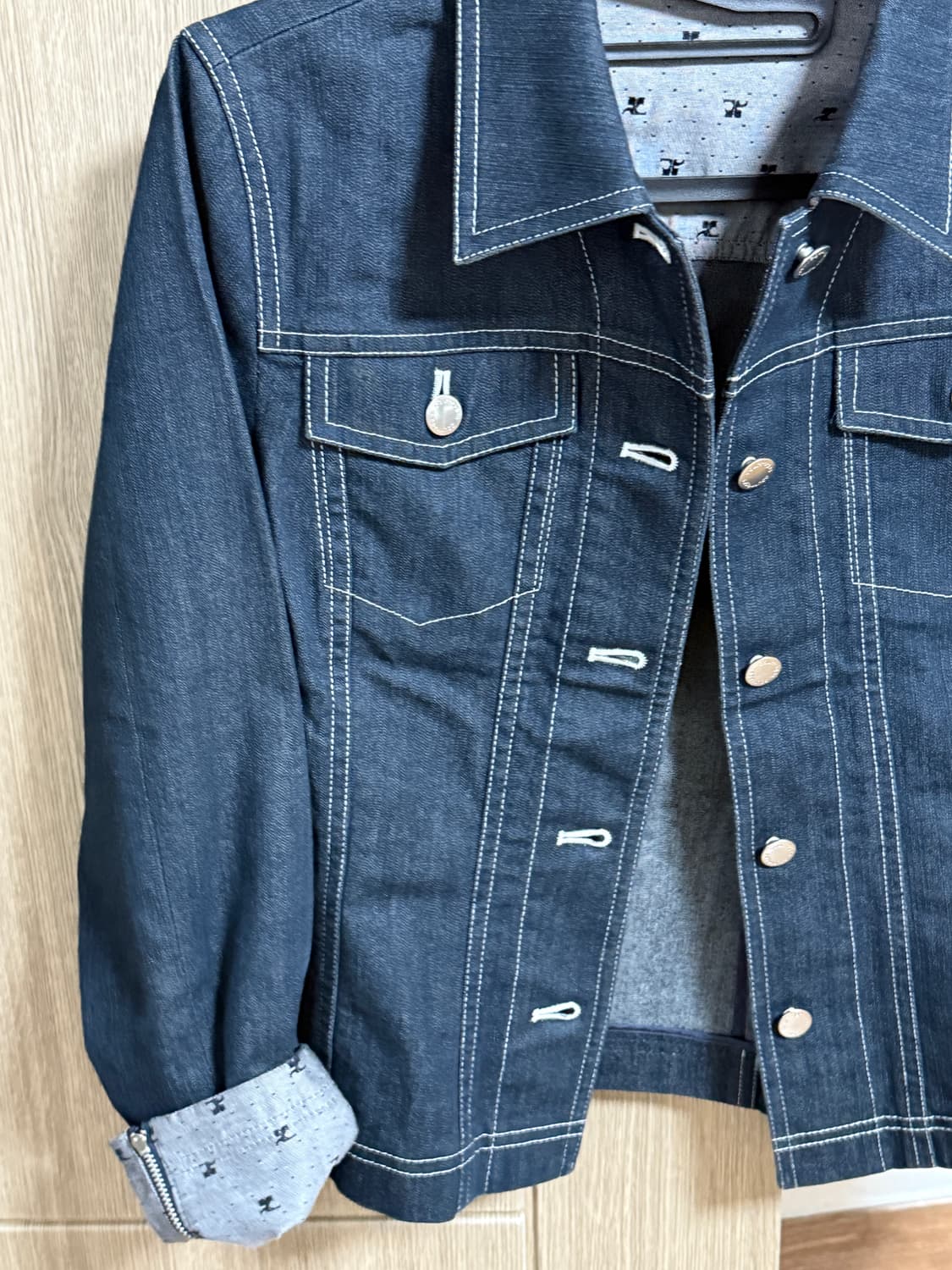 Courrèges 데님 자켓 상품이미지4