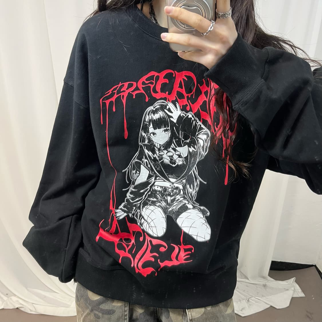 스텔라이브 아카네리제 맨투맨 상품이미지3