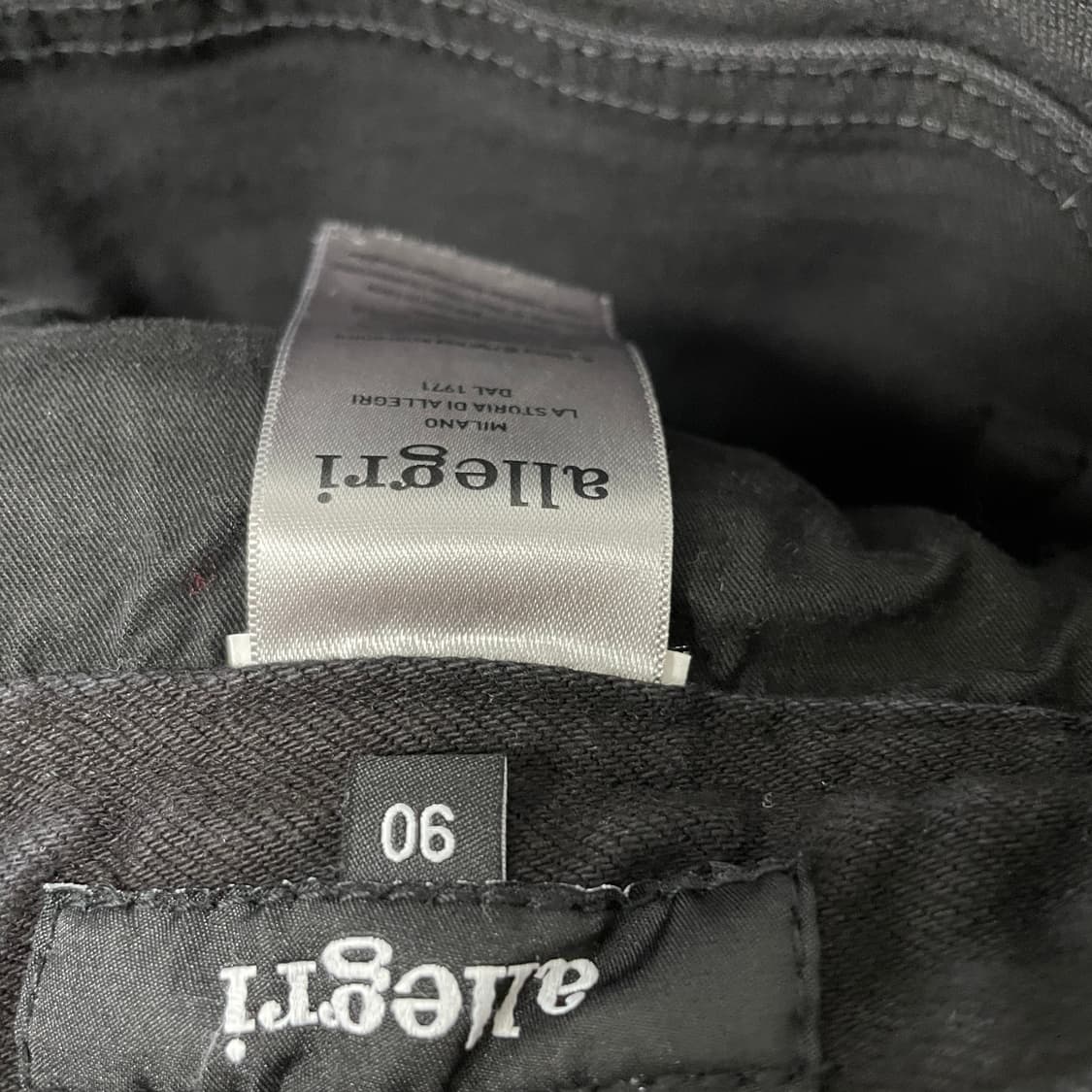 알레그리 블랙 데님 팬츠 90 상품이미지7