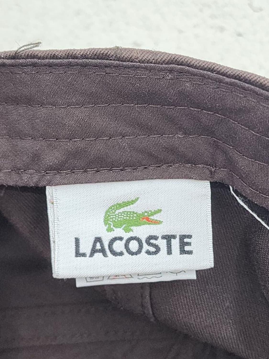 LACOSTE 브라운 볼캡 상품이미지7
