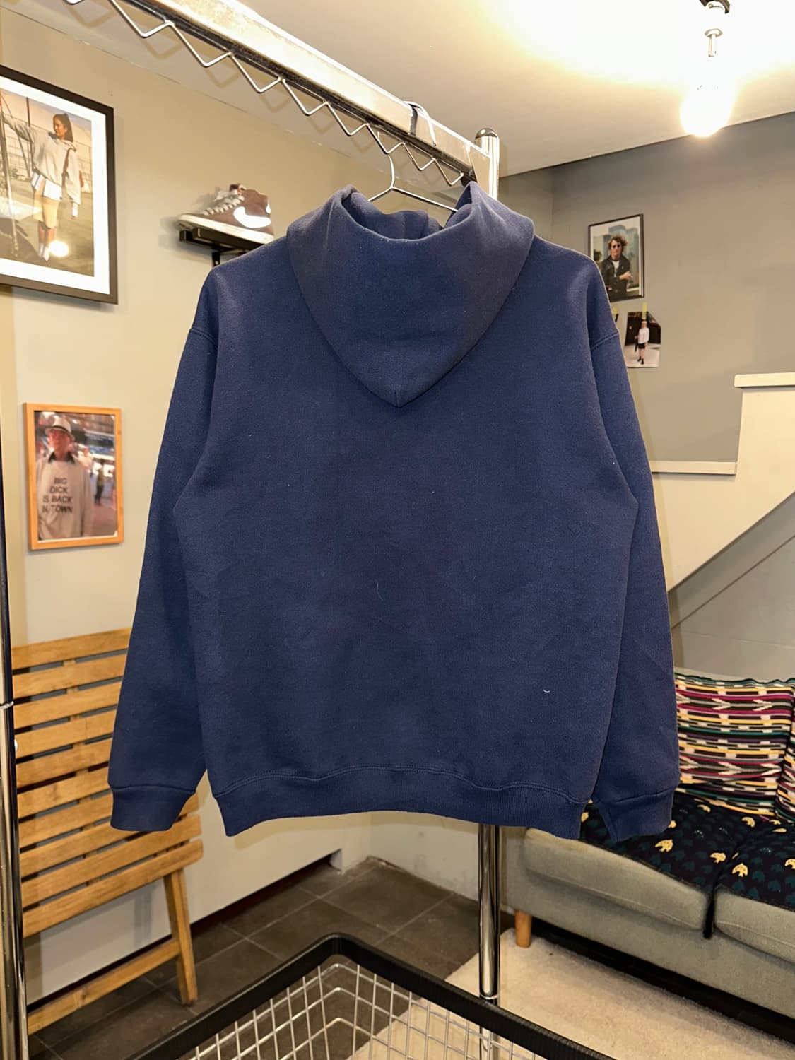 90’s Discus Athletic plain navy hood zip 상품이미지8