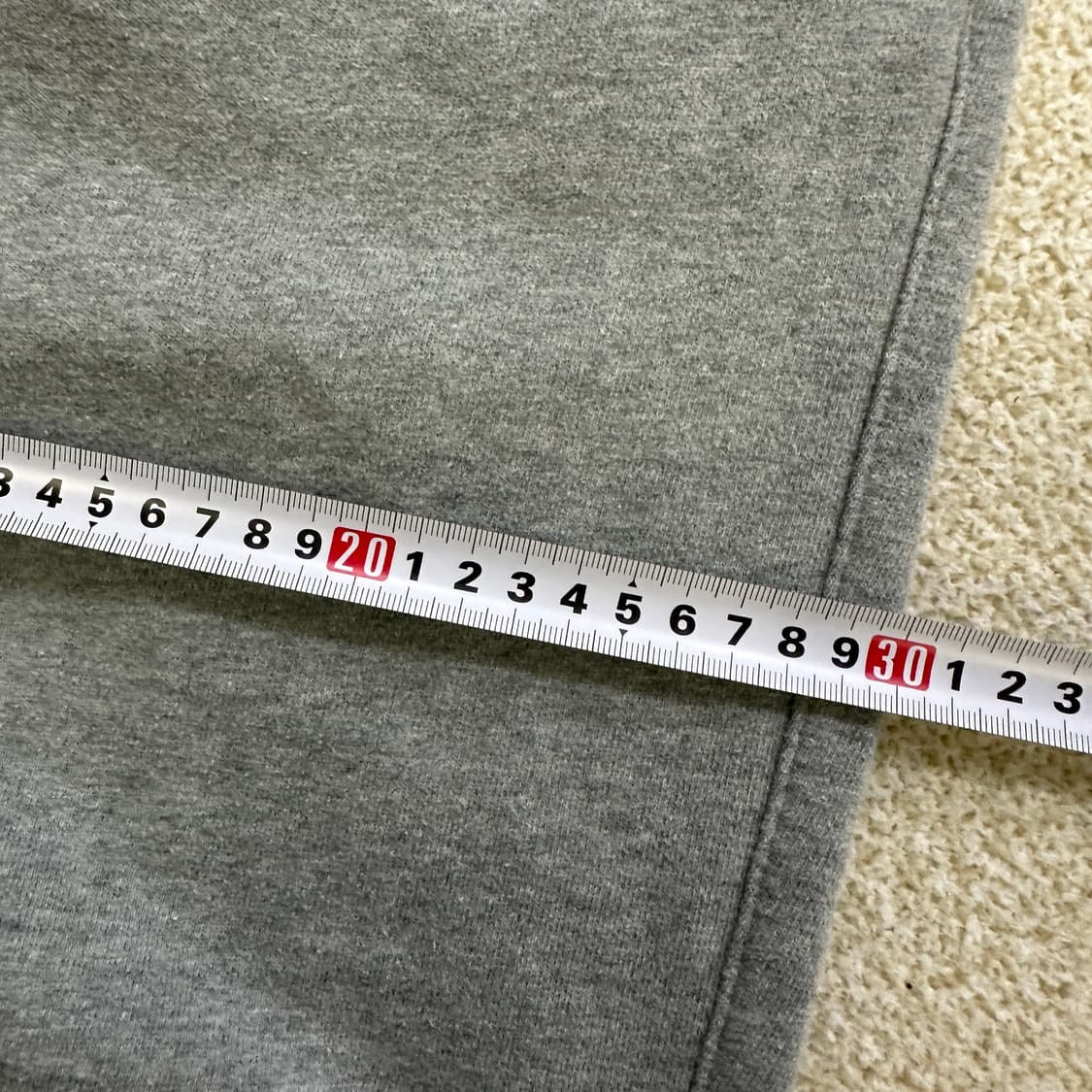 L 무신사 스탠다드 그레이 트레이닝 팬츠 0319D 상품이미지6