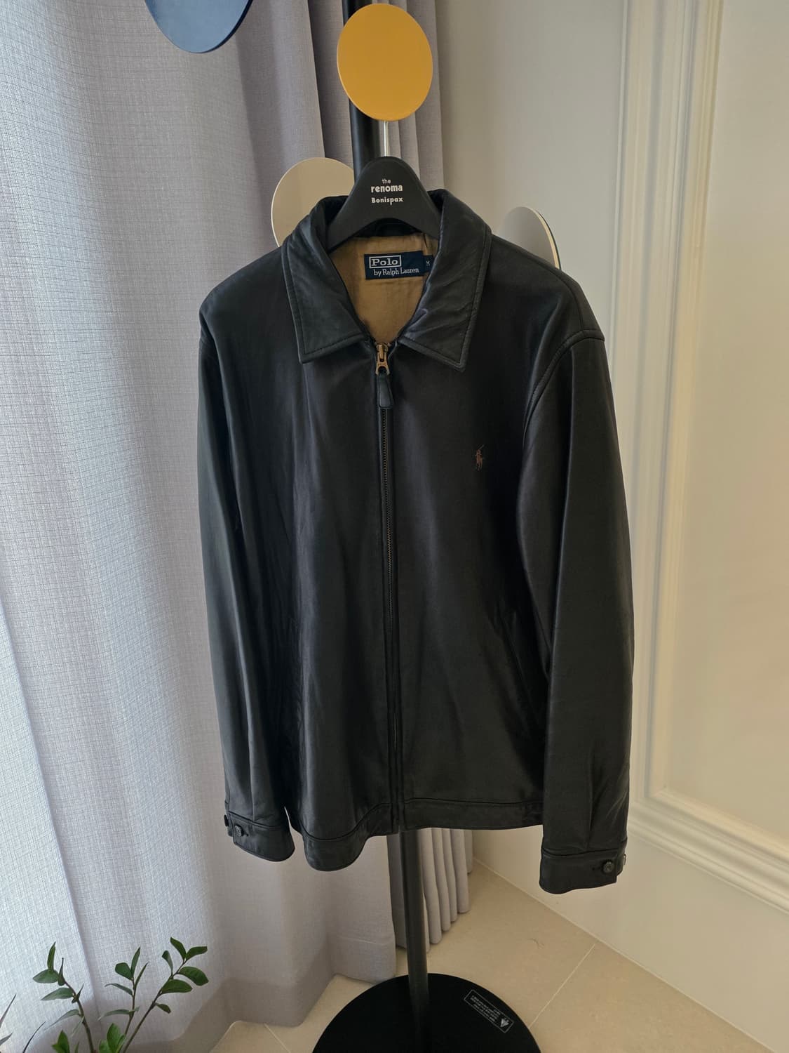 폴로 레더 맥스웰 쉽스킨 가죽자켓 polo maxwell 상품이미지1