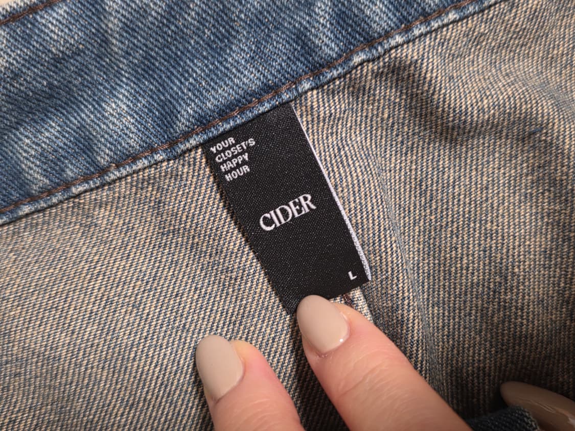 CIDER 데님 팬츠 - L 상품이미지3