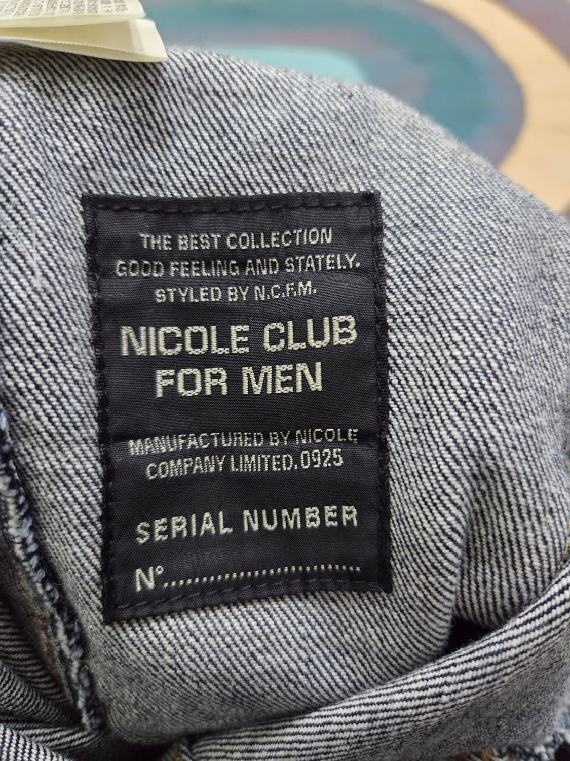 Nicole Club for Men 소가죽 패치 데님 진(32) 상품이미지6