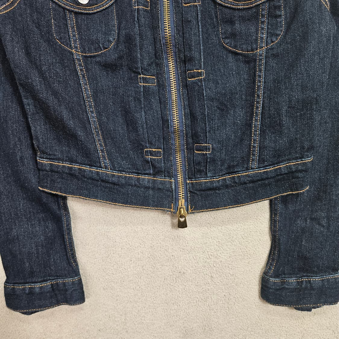 리바이스 크롭 데님 자켓 L 상품이미지4