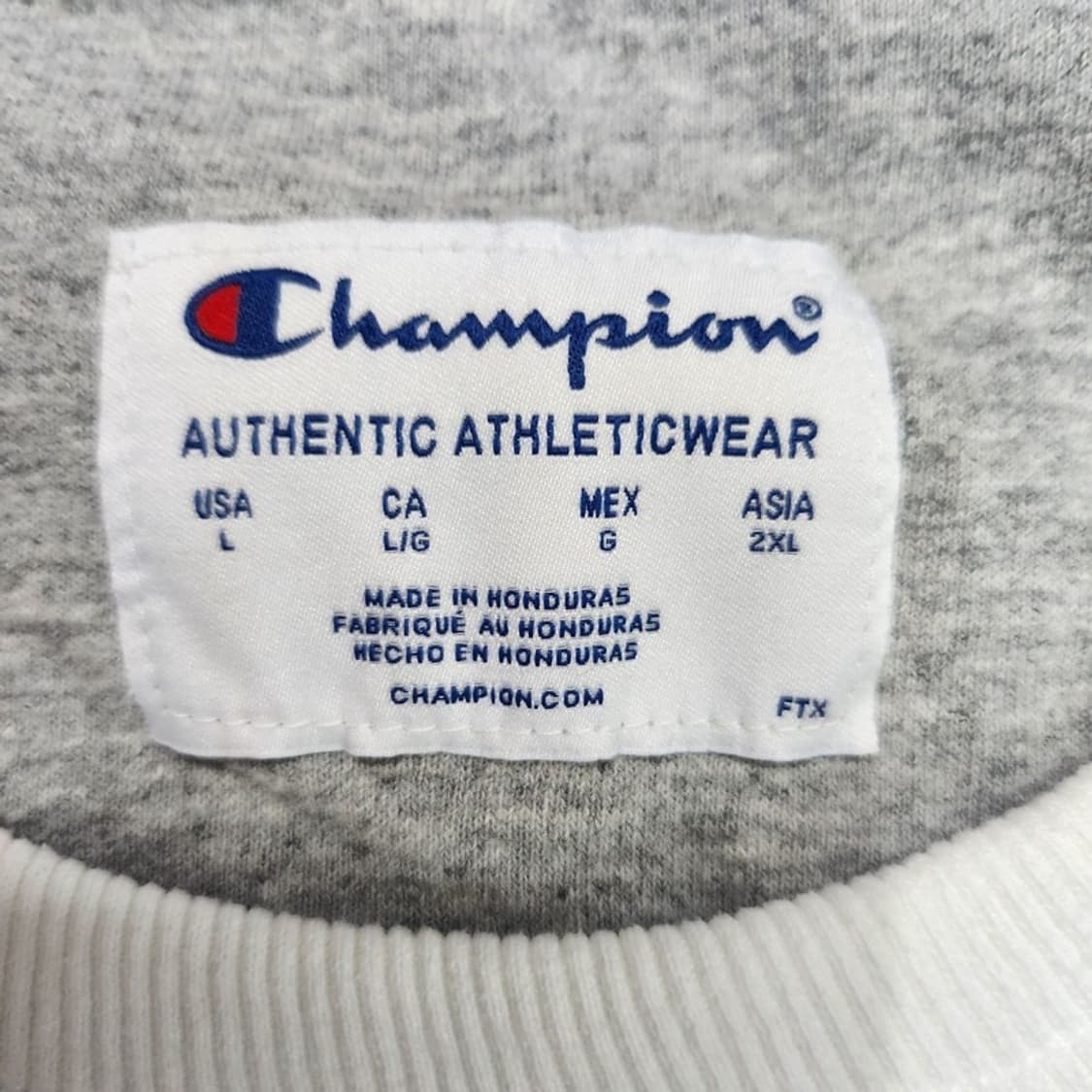 CHAMPION 시그니처 로고 프린팅 맨투맨 Men L 상품이미지6