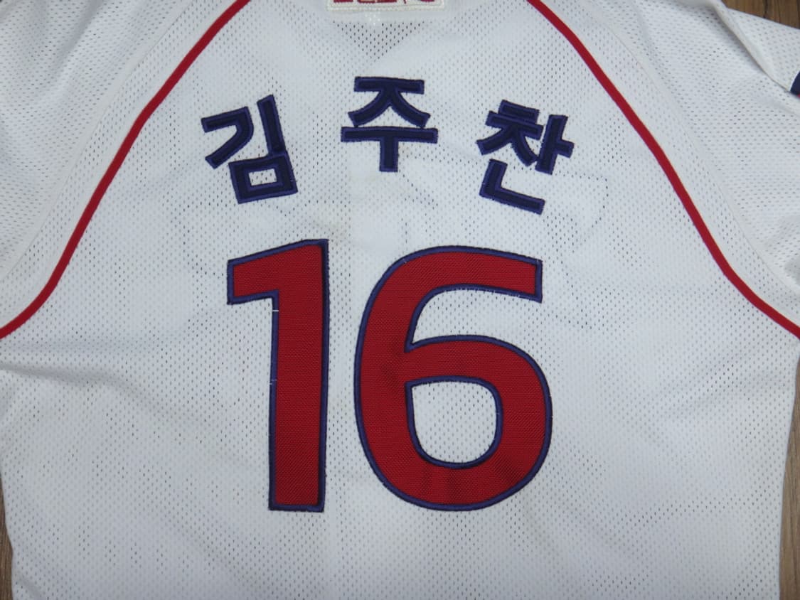 (L/100) KIA 타이거즈 김주찬 자수마킹 유니폼 상품이미지5