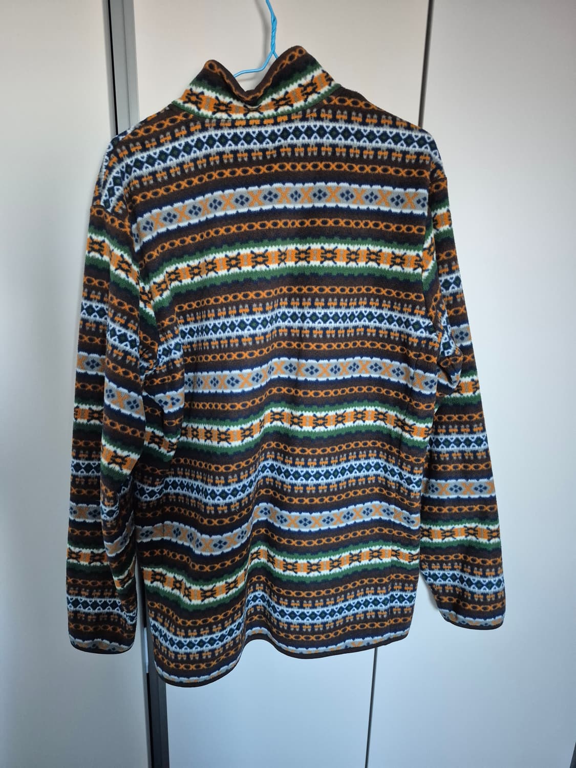 유니클로 에스닉 패턴 빈티지 후리스 집업 상품이미지2