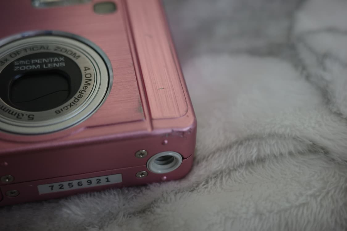 펜탁스 옵티오 S40 Pentax Optio 디카 핑크 상품이미지3