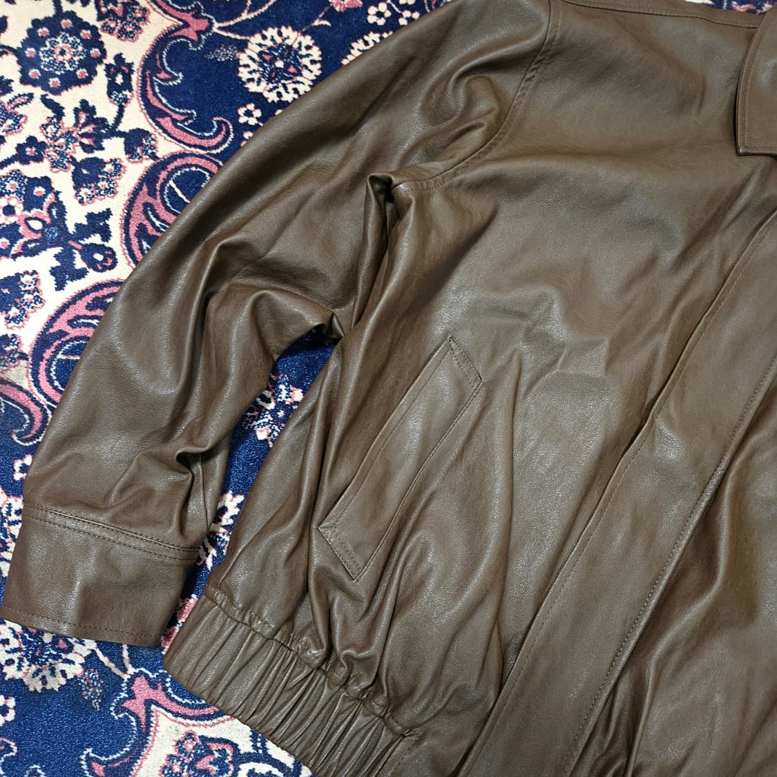 파르티멘토 비건 싱글 레더자켓 L size 상품이미지6