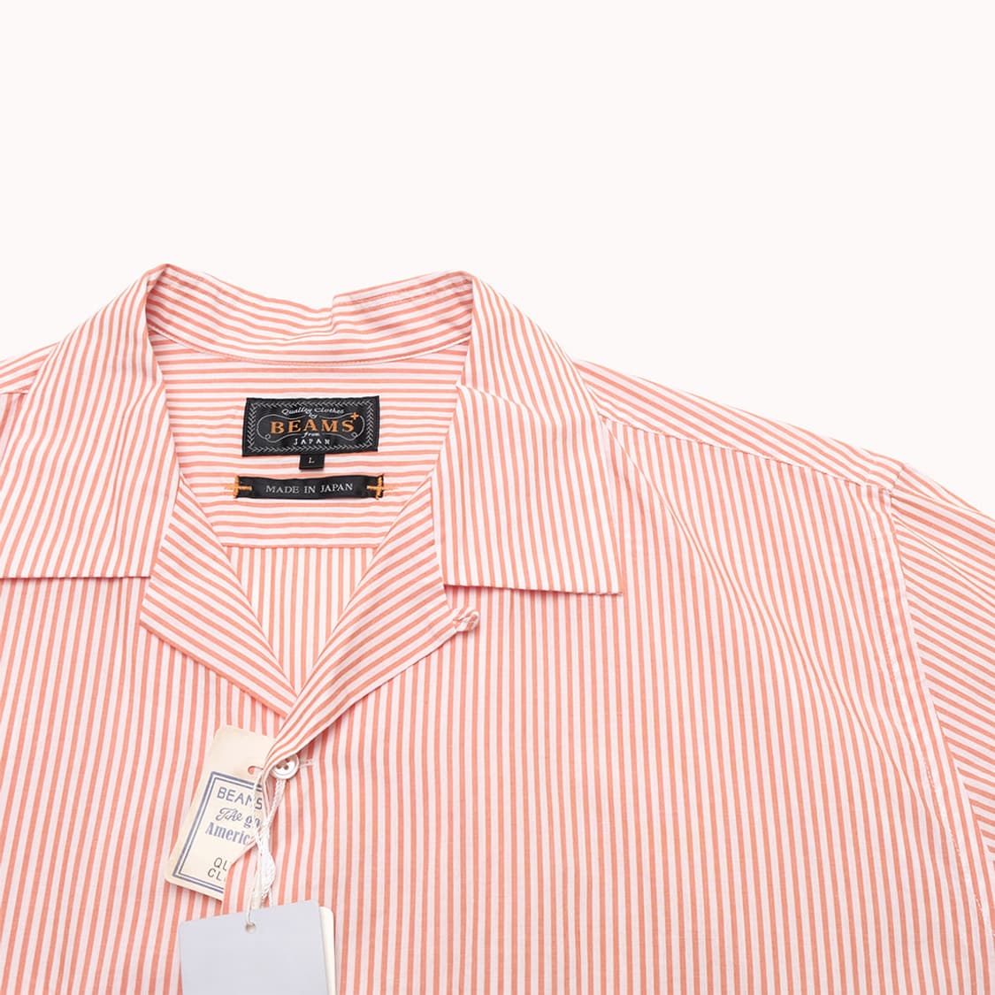co/si stripe open collar shirt 상품이미지3