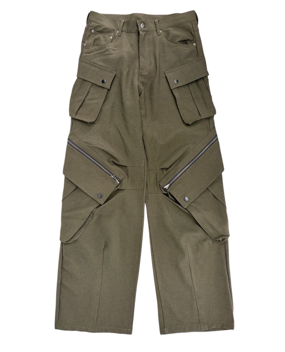 토네이도 마트 커브드 와이드 카고 팬츠 상품이미지4