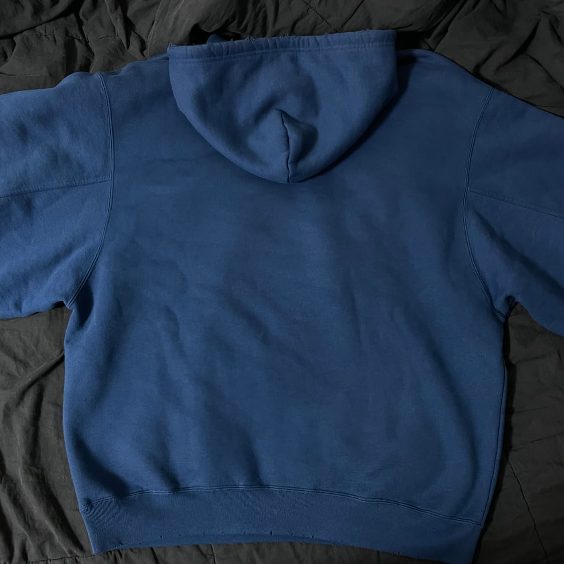 [XS] 발렌시아가 마라톤 후드 네이비 상품이미지3