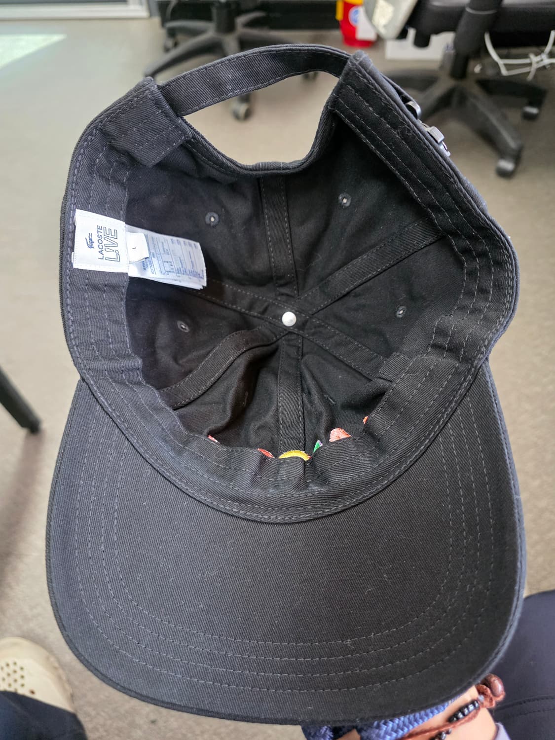 라코스테 멀티컬러 레터링 볼캡 상품이미지7