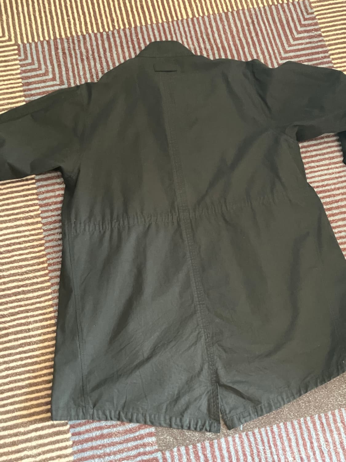 해칭룸 / 모즈파카 / 워시드블랙 상품이미지5