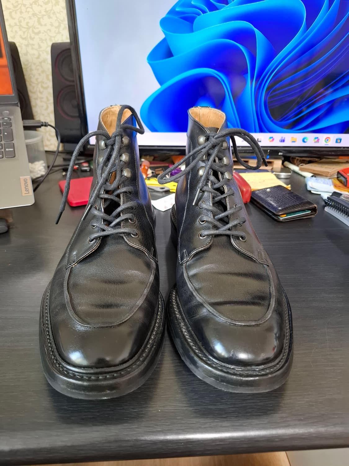 트리커즈  남성 가죽 부츠 uk 9사이즈 상품이미지1