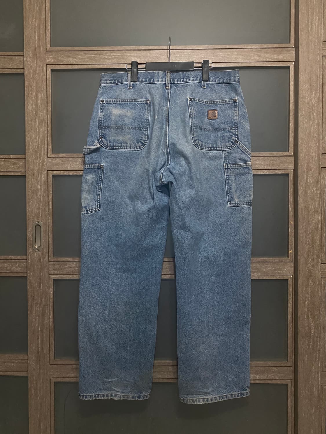 [38X32] 칼하트 빈티지 더블니 B73 데님 팬츠 상품이미지2