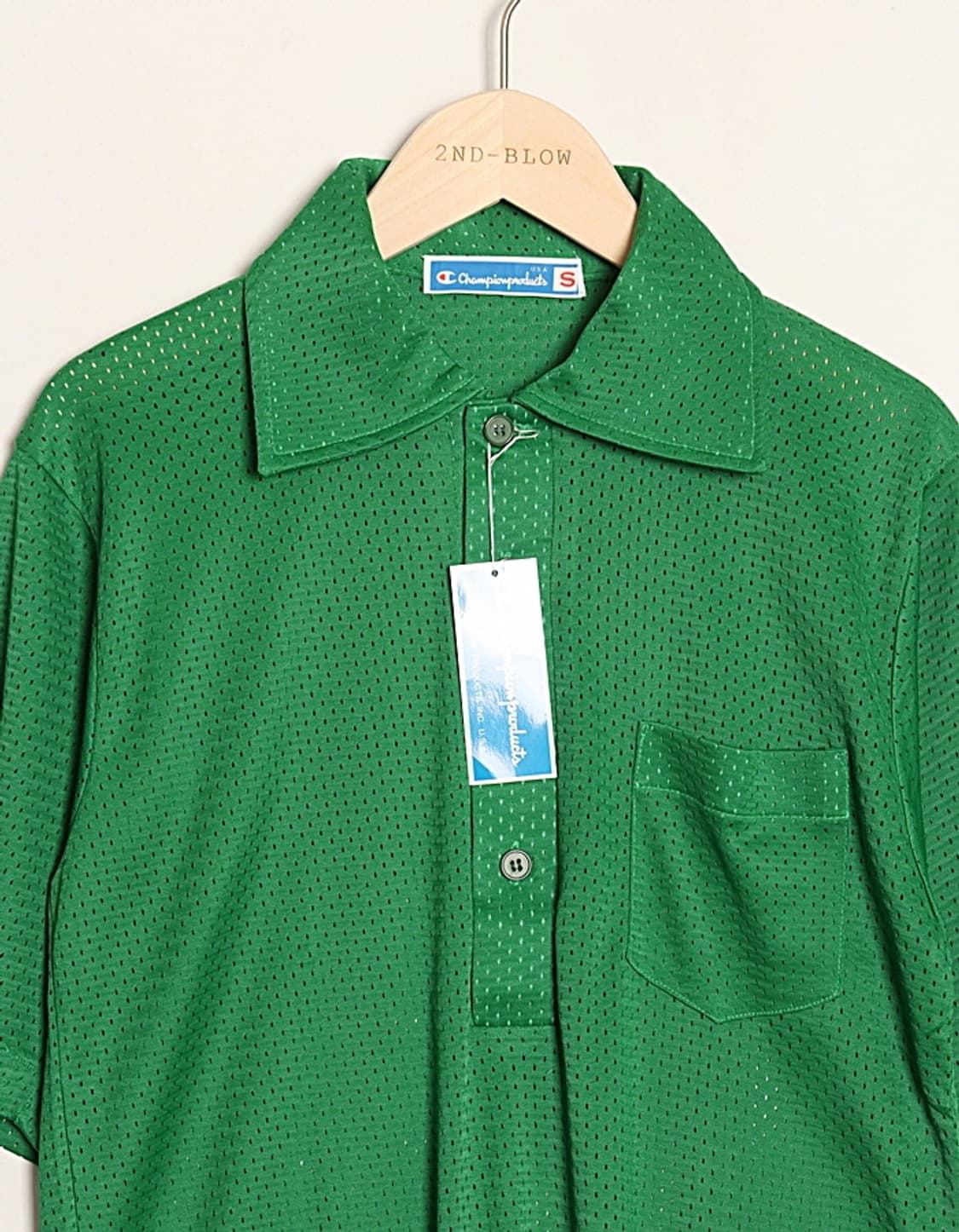 90's Champion Mesh Polo Shirts 상품이미지2
