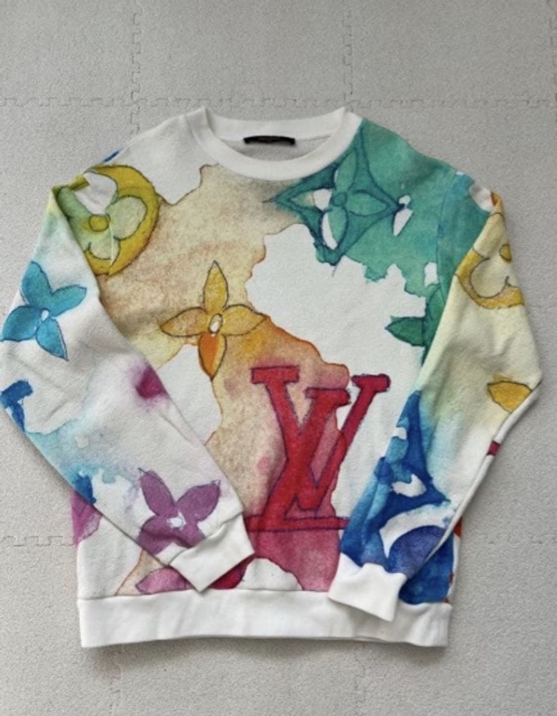 [새상품급] 루이비통 멀티컬러 모노그램 하이엔드 니트 L  상품이미지1