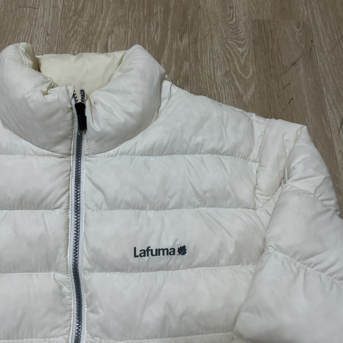 라푸마 여성 우모 화이트 경량패딩 M/95  상품이미지3