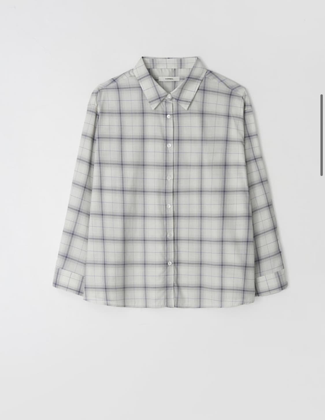 윤슬샵 the blues 체크 셔츠 상품이미지3