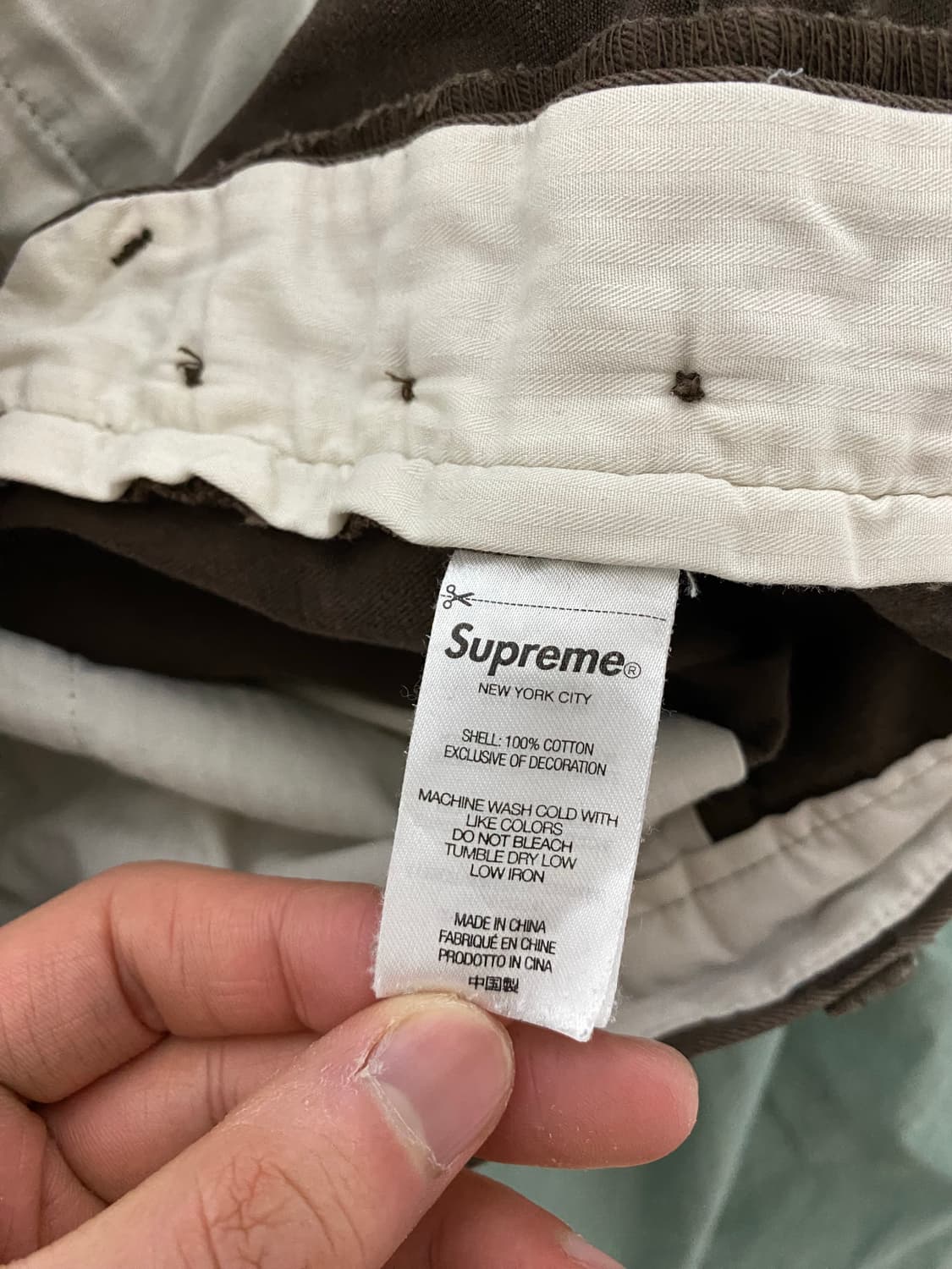 슈프림 핀업치노 브라운 상품이미지5