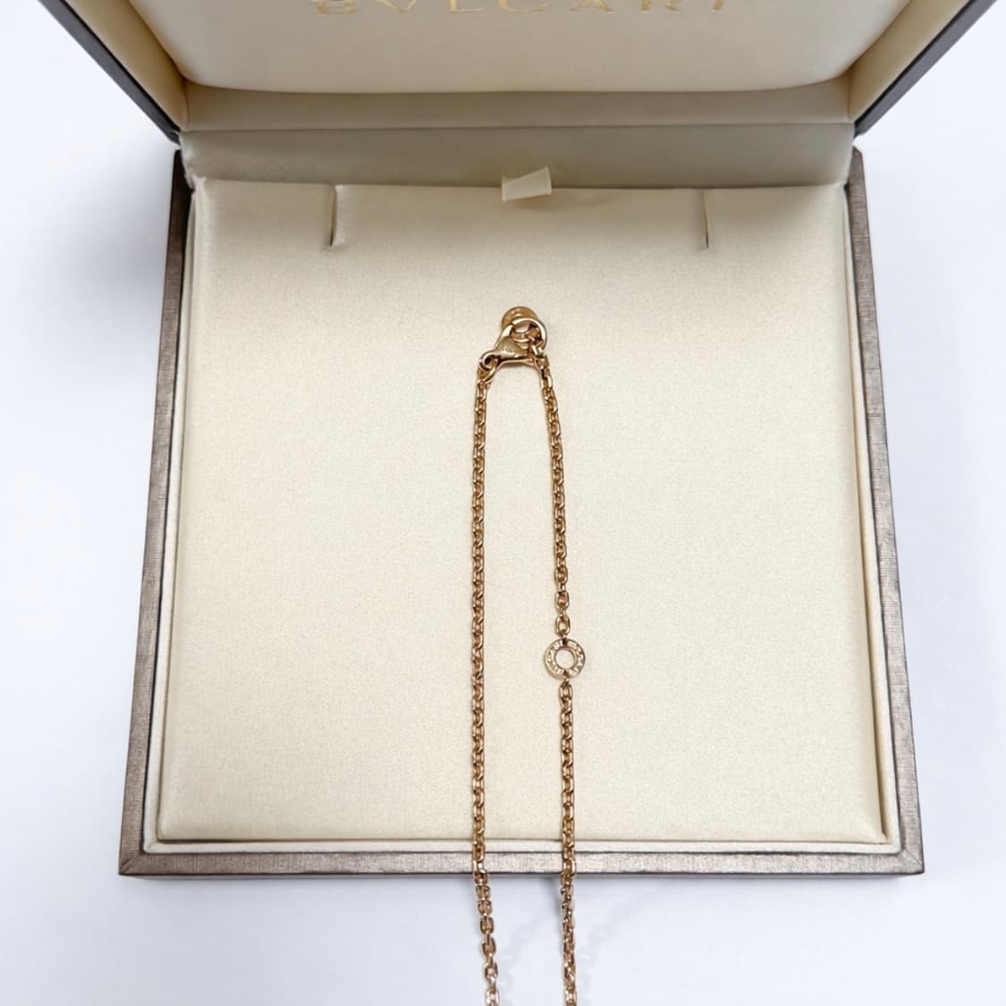 [S+급/풀구성] 불가리 비제로원 네크리스 18k 로즈골드 펜던트 목걸이 상품이미지5