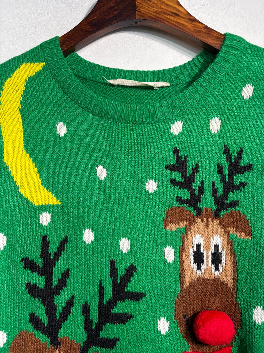 U.S.A. 크리스마스 어글리니트 M 상품이미지5