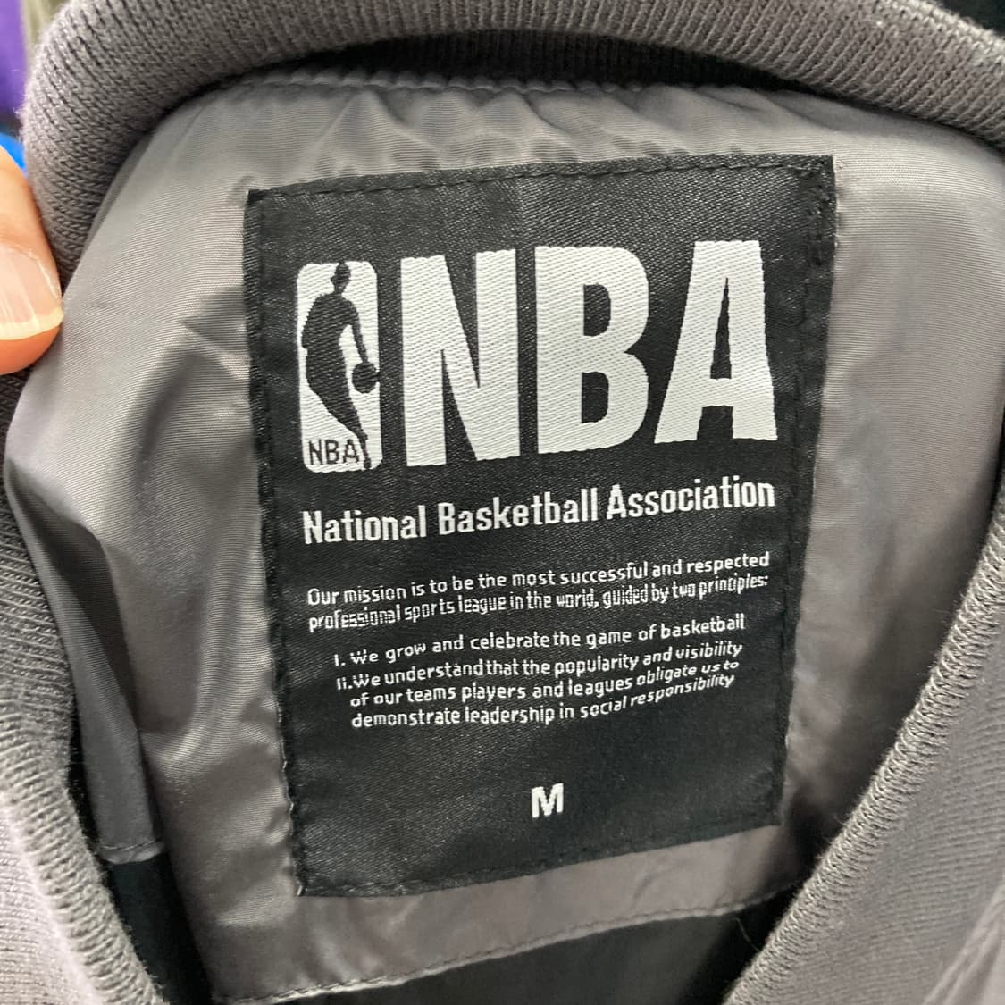 NBA 남녀공용 롱바람막이자켓 95  상품이미지4