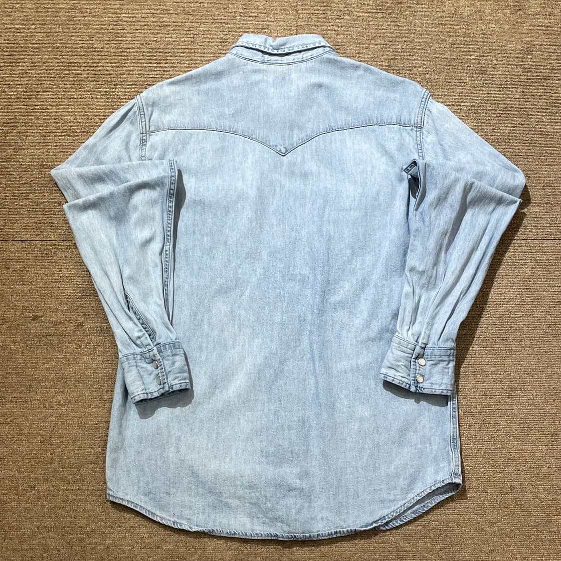 (M) Levi's 리바이스 코튼 데님 셔츠 상품이미지7