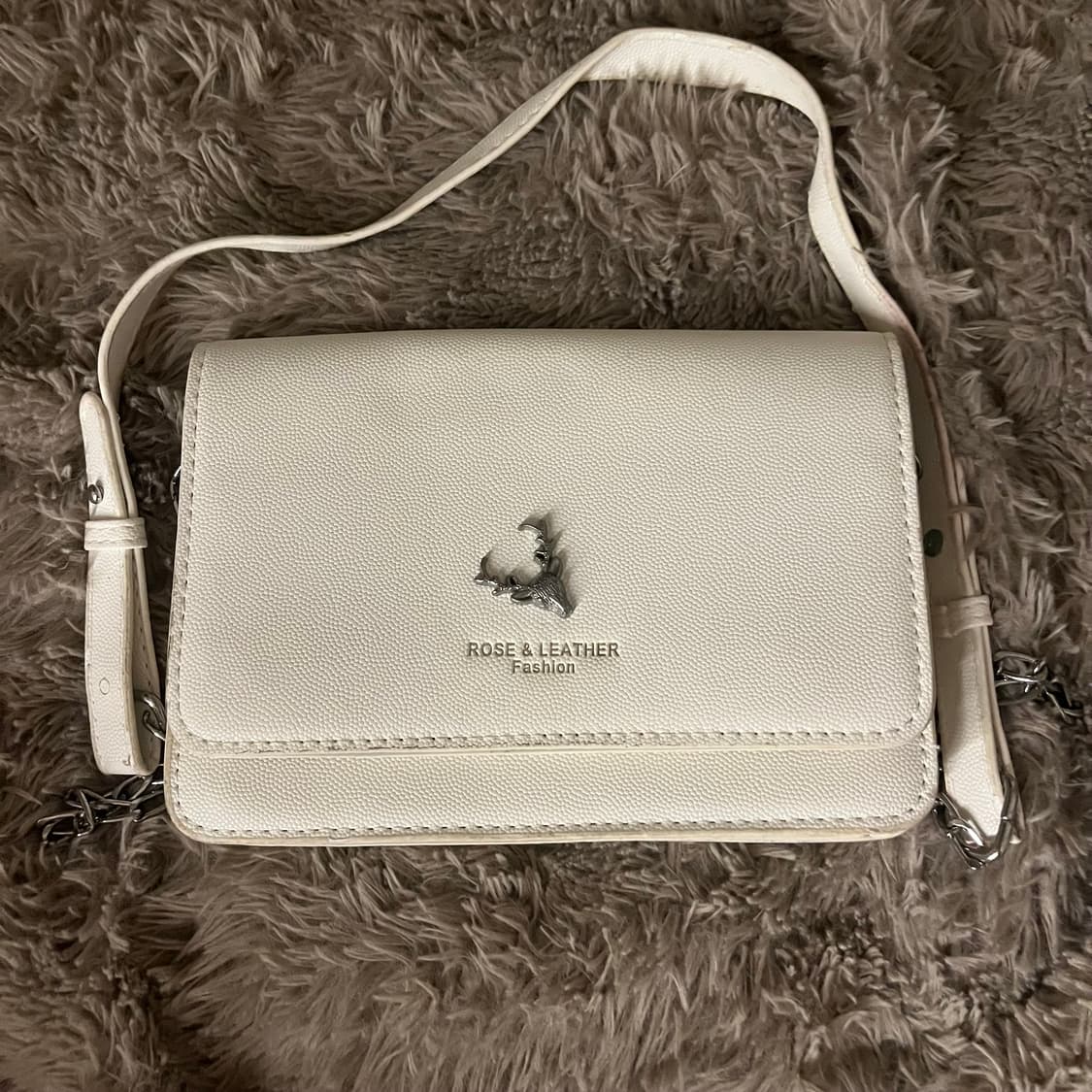 화이트 미니크로스백 상품이미지1