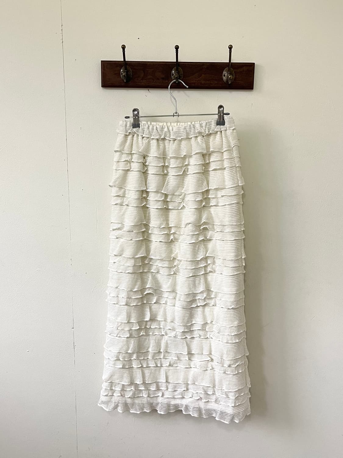 THE SHOP TK 화이트 프릴 스커트 상품이미지2