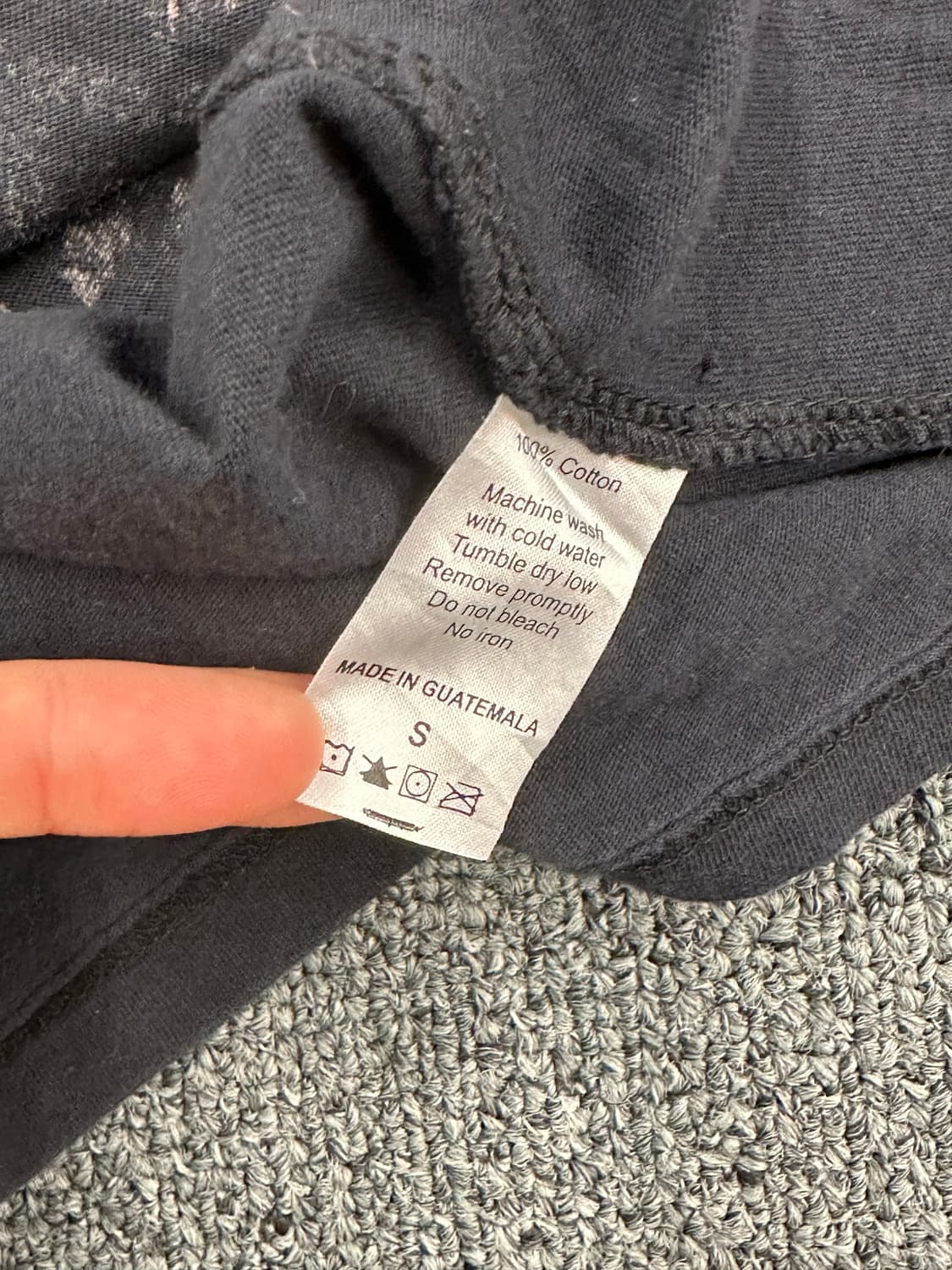 S)Anthem of Rock 빈티지 Y2K 프린팅 반팔 상품이미지5