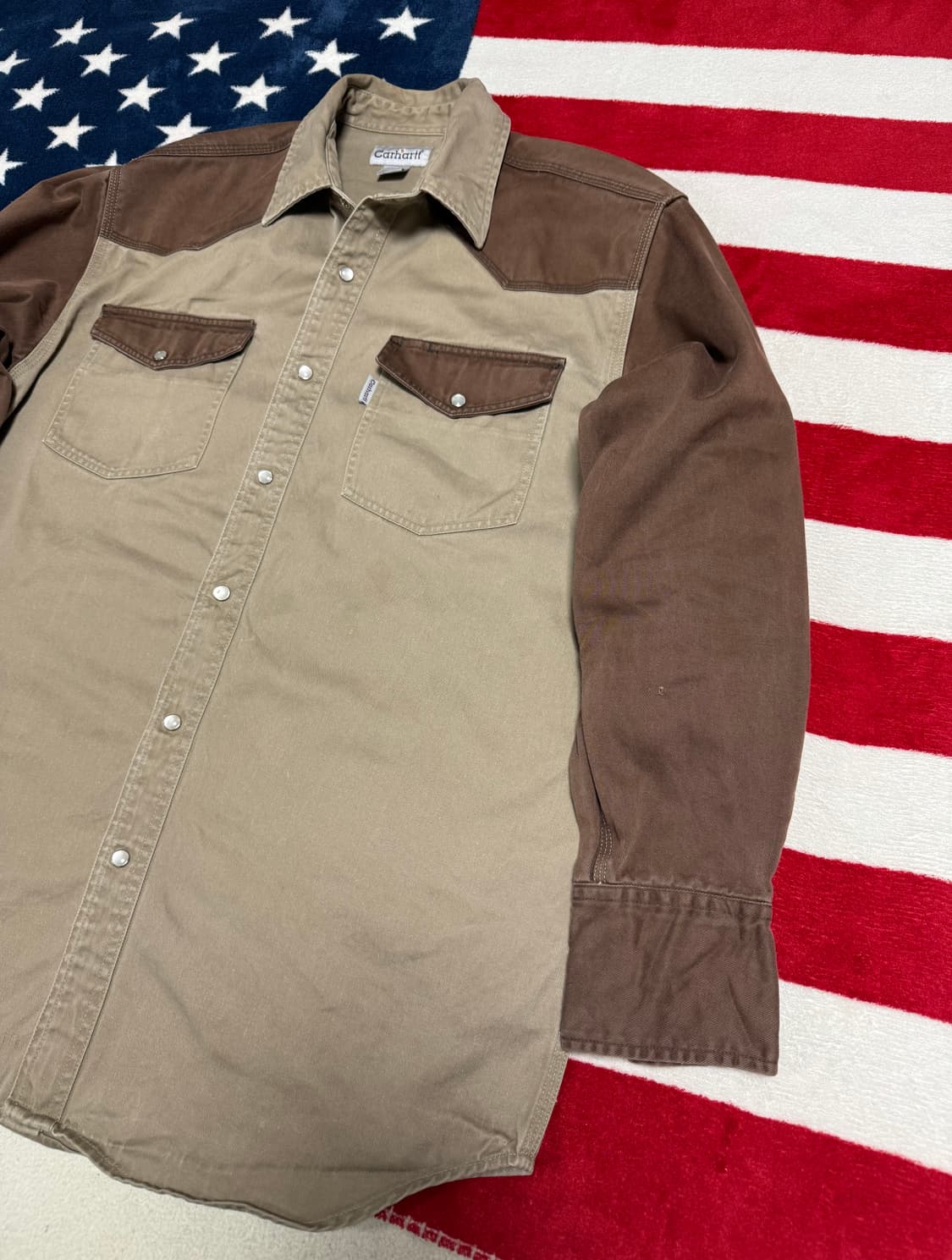 칼하트웨스턴셔츠 워크웨어 carharrt westenshirt 워크셔츠 상품이미지3