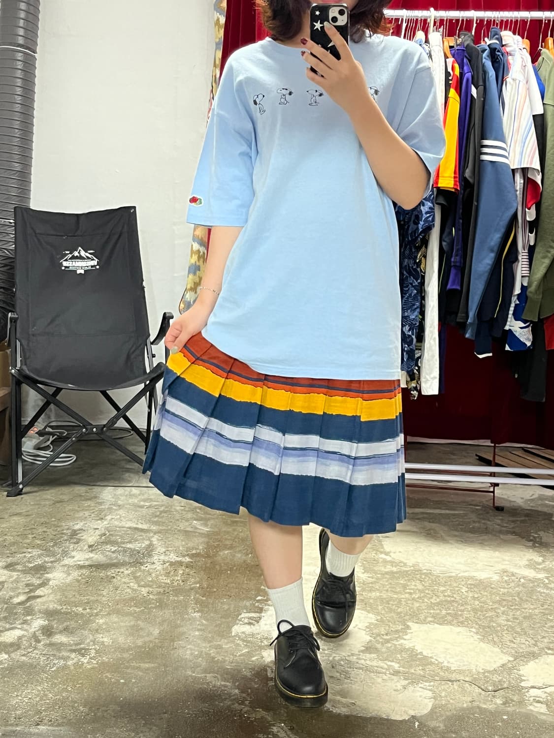 Fruit of the loom 스누피 반팔 상품이미지2