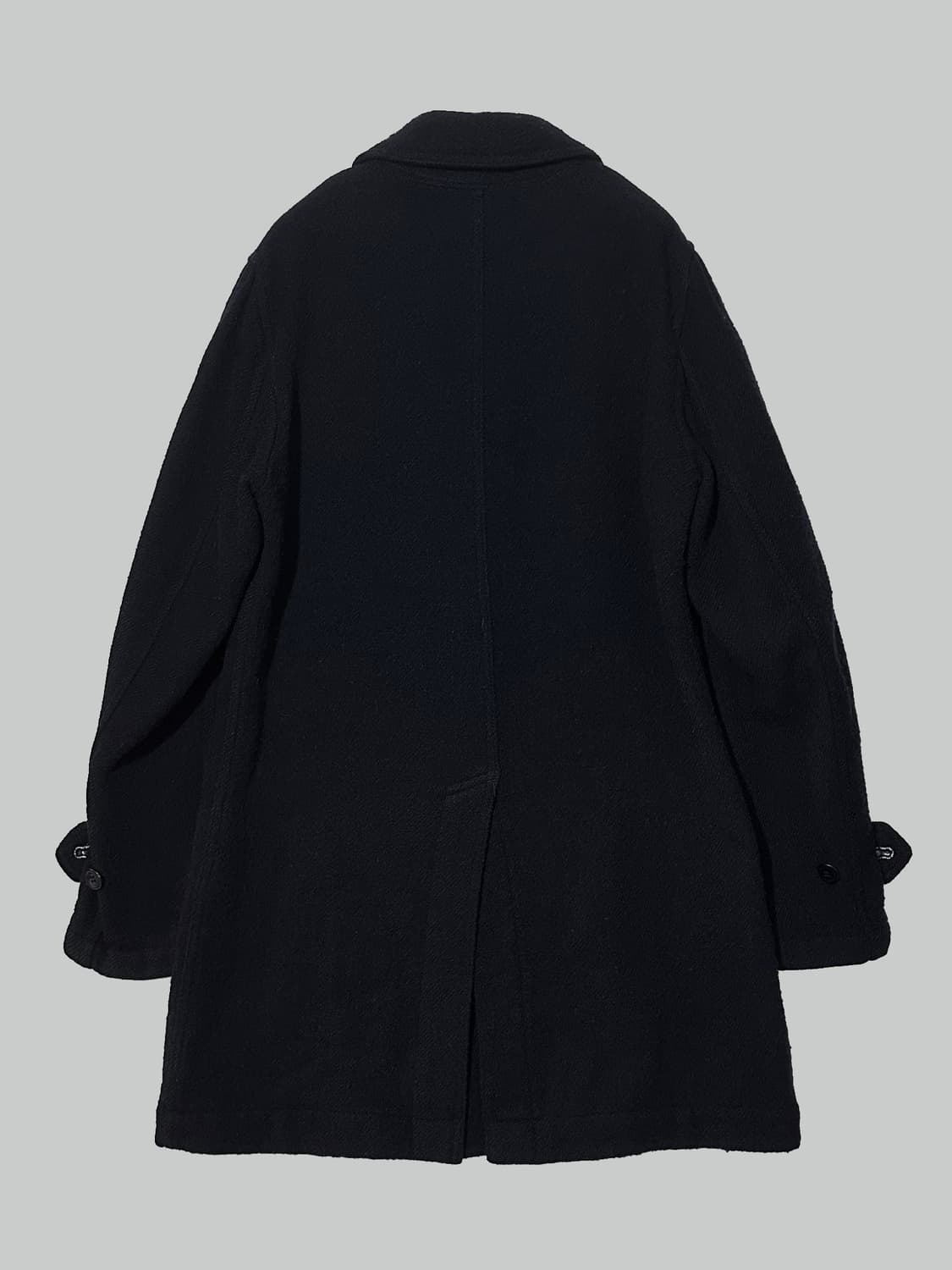 꼼데가르송 옴므 듀스 축융 울 맥코트 다크 네이비 상품이미지4
