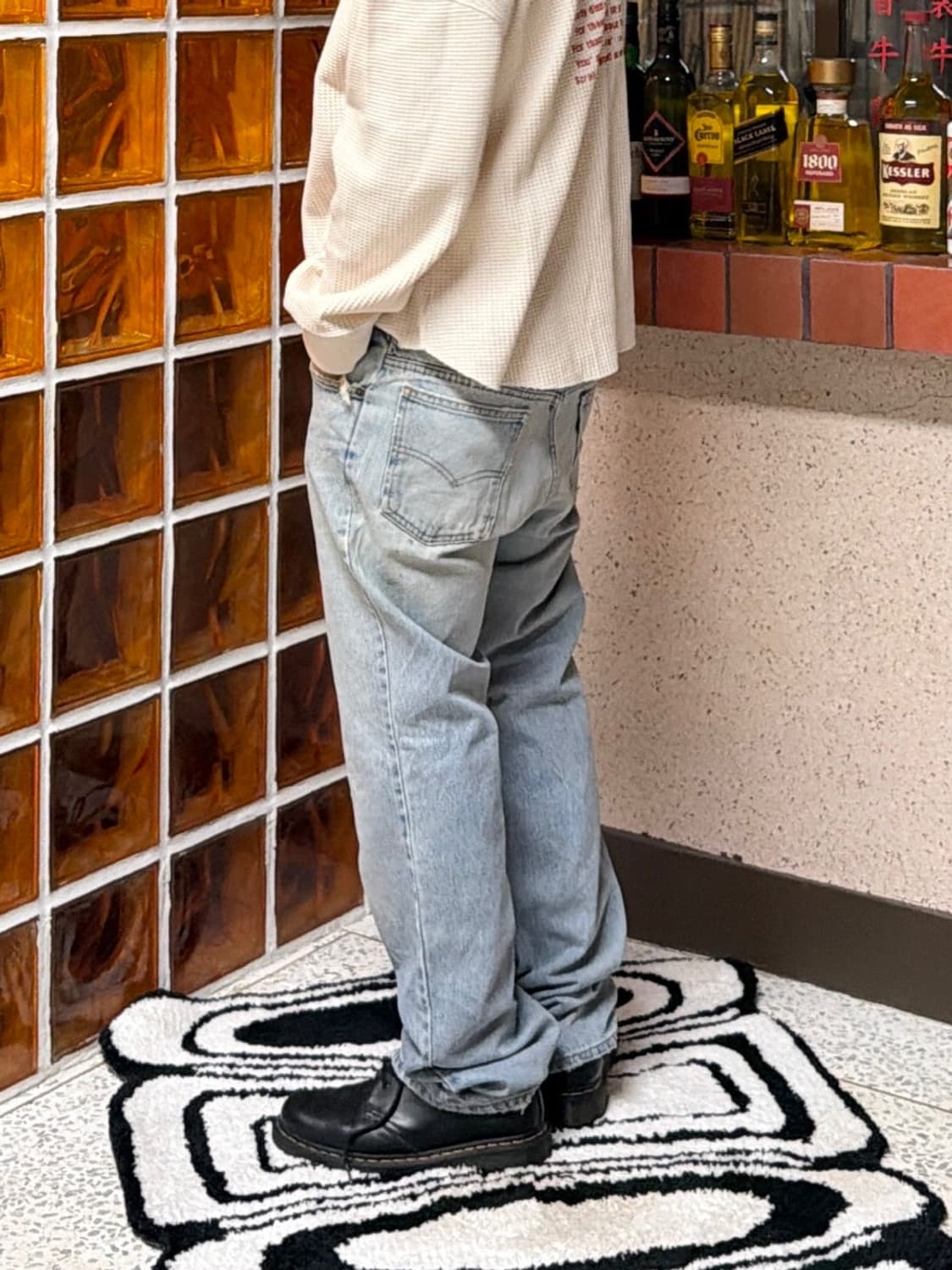 80‘s 리바이스 517 부츠컷 오렌지탭 상품이미지2