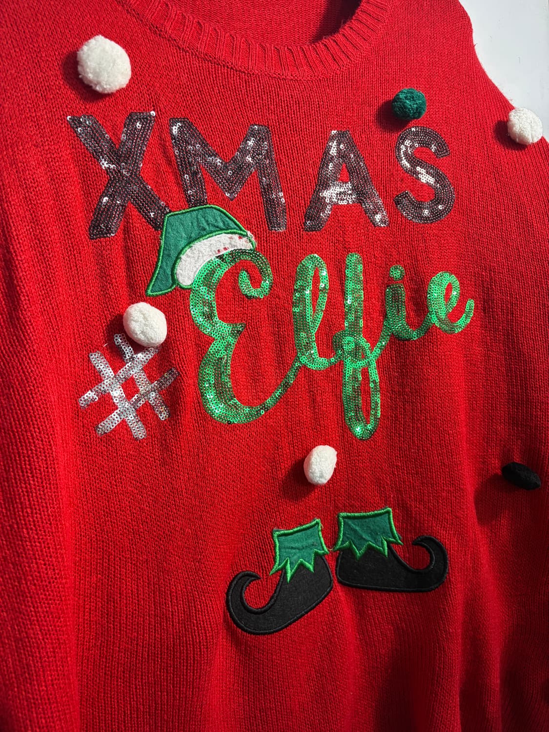[2XL] U.S.A. 크리스마스 어글리스웨터 어글리니트 상품이미지2