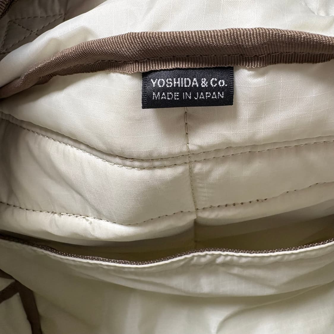 요시다포터 데이팩 파우치 베이지 상품이미지4